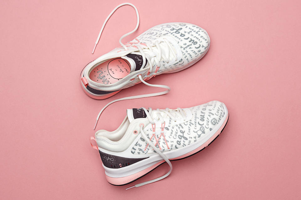 Ryka and Chanel Miller created the limited-edition Courage Sneaker. - Credit: Courtesy of Ryka