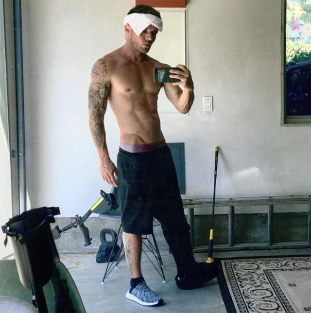 Ryan Phillippe Says Keeping Up with His Son in the Gym Is 'Defeating