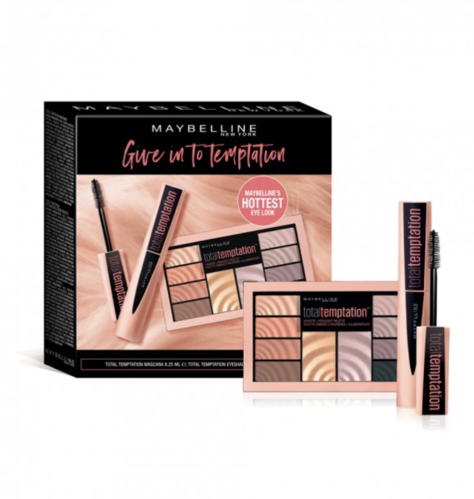 <p>The perfect set for that simple eye look. <a rel="nofollow noopener" href="https://www.priceline.com.au/maybelline-total-temptation-1-kit?gclid=EAIaIQobChMI7v-7zcOM3wIVUiUrCh3cnQlyEAYYASABEgKCI_D_BwE&gclsrc=aw.ds" target="_blank" data-ylk="slk:Priceline, $34.95;elm:context_link;itc:0;sec:content-canvas" class="link ">Priceline, $34.95</a> </p>