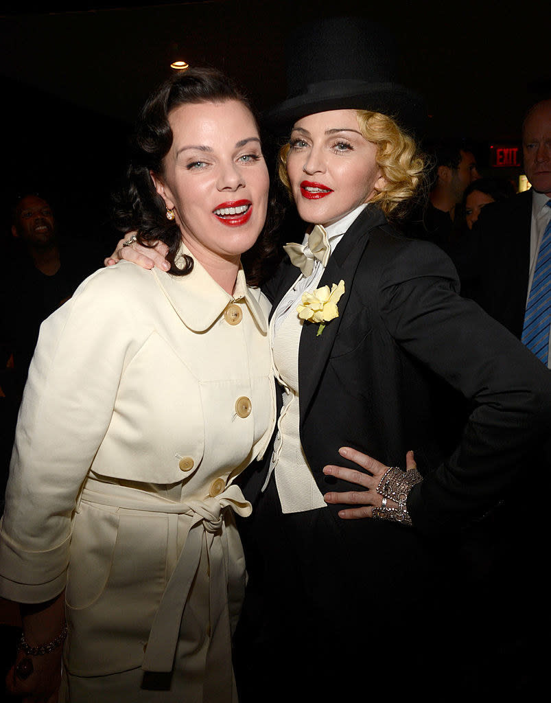 Debi Mazar and Madonna