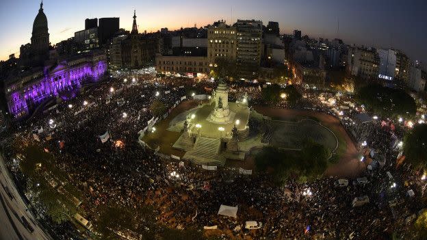 Marcha de Ni Una Menos en 2015