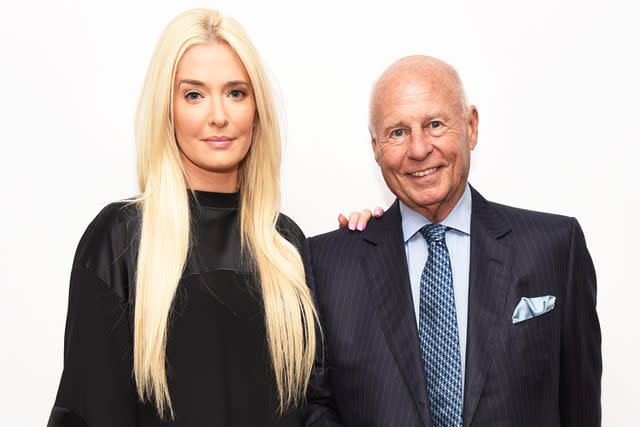 <p>Steve Eichner/AP</p> Erika Girardi and Tom Girardi