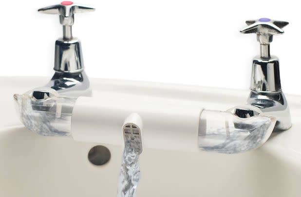 Use a tap adapter to avoid being wasteful with water