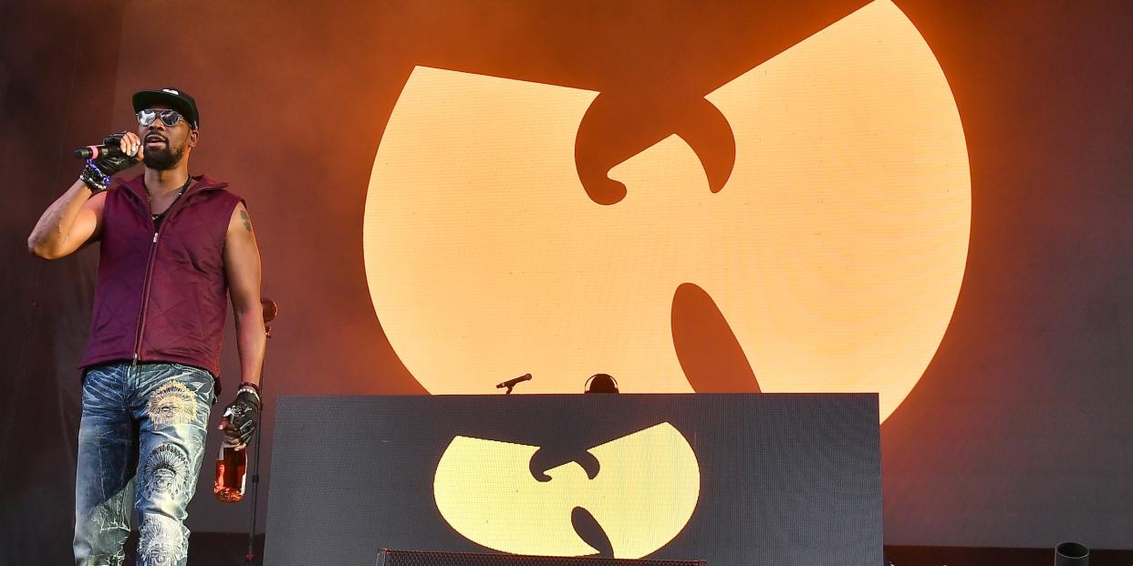 RZA of Wu-Tang Clan performs onstage during 10th Annual ONE Musicfest at Centennial Olympic Park on September 08, 2019 in Atlanta, Georgia.