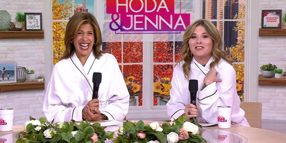 Hoda and Jenna are wearing outfits selected by Leah Remini See the looks