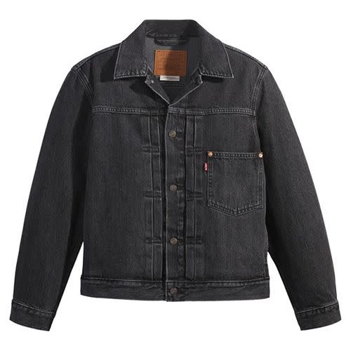 <p><a class="link " href="https://www.levi.com/GB/en_GB/clothing/men/type-i-trucker-jacket/p/A31740000" rel="nofollow noopener" target="_blank" data-ylk="slk:SHOP;elm:context_link;itc:0;sec:content-canvas">SHOP</a></p><p>When talking denim, Levi’s should always be a part of the conversation. But which Levi’s black denim jacket is the pick of the bunch? We say it’s the Type 1 trucker – a throwback to a 1936 design. </p><p>£120; <a href="https://www.levi.com/GB/en_GB/clothing/men/type-i-trucker-jacket/p/A31740000" rel="nofollow noopener" target="_blank" data-ylk="slk:levi.com;elm:context_link;itc:0;sec:content-canvas" class="link ">levi.com</a></p>