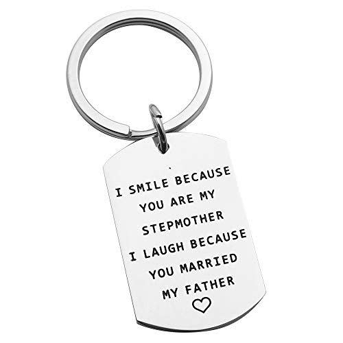 Stepmom Keychain