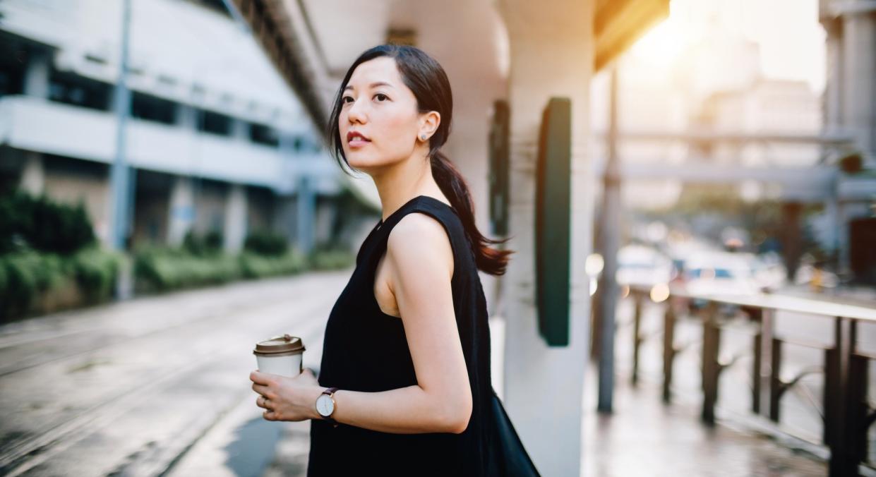 A facialist has warned that commuting my public transport can "stress" skin out [Image: Getty]