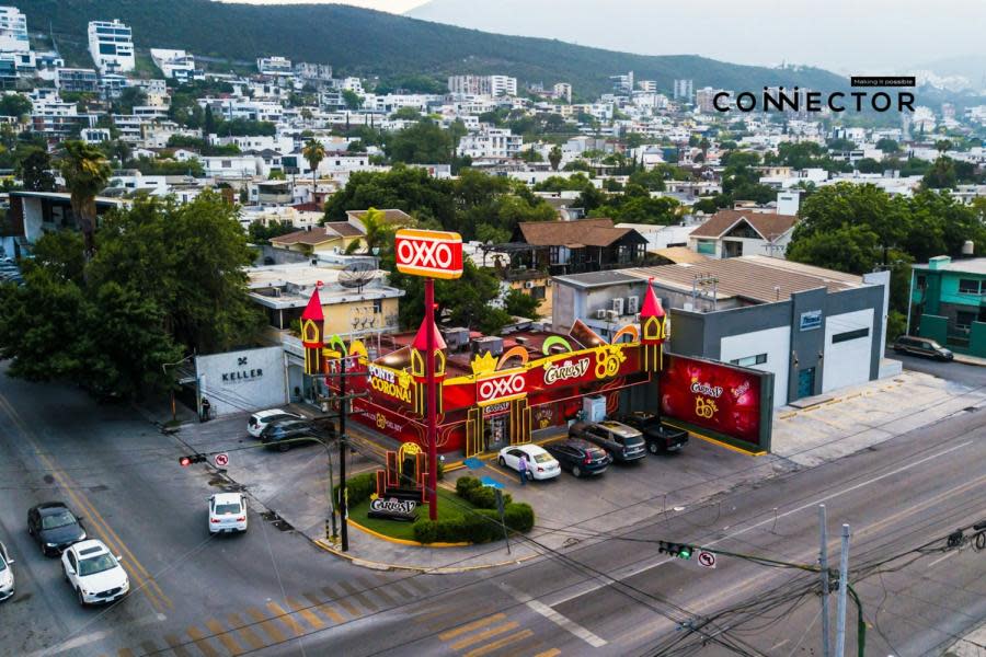 Todo sobre el castillo de Oxxo inspirado en Carlos V 