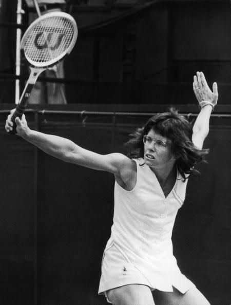 Billie Jean King, tennis star and women’s sports pioneer