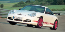 <p>Enthusiasts don't love the 996-generation 911, but they've got to give it credit for the giving us the GT3. In 2004, Porsche gave us the first GT3 RS, which got all sorts of incremental upgrades to produce one of the best driving 911s of all time. </p>