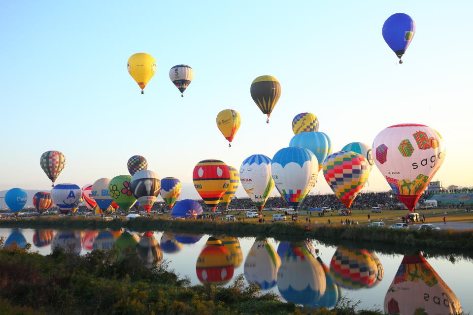 Saga International Balloon Fiesta. (Photo: Getty Images)