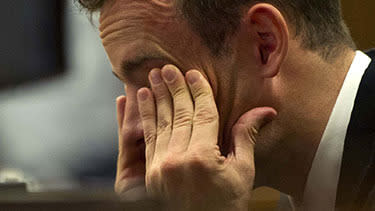 <p>'I'm scared to sleep', tearful Pistorius tells court</p>