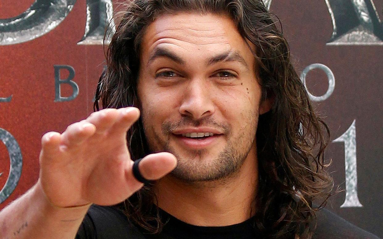 Jason Momoa promoting his film Conan the Barbarian in 2011 - Reuters