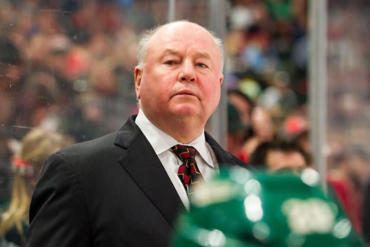 Wild coach Bruce Boudreau trying to pick up the pieces after