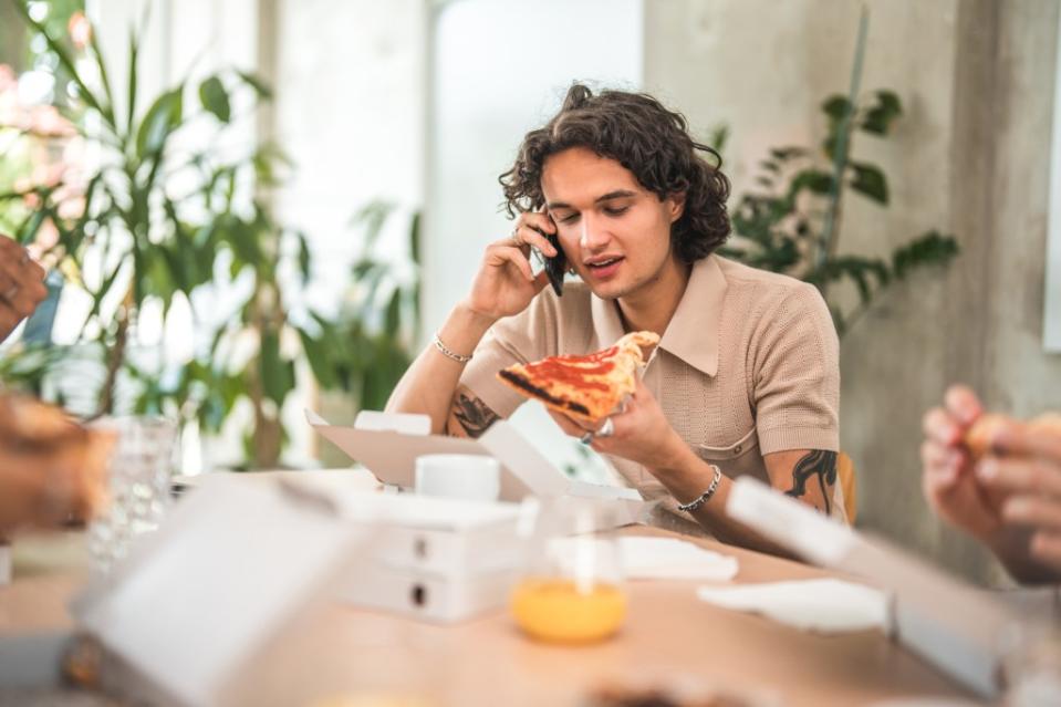 Are you guilty of these poor table manners? Getty Images