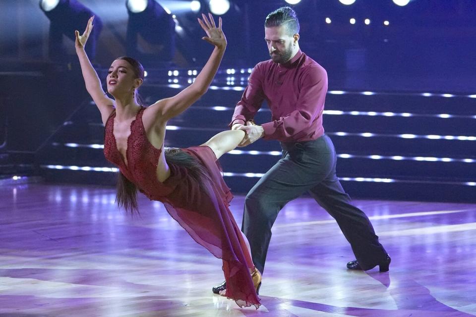 DANCING WITH THE STARS - “Bond Night” – CHARLI D’AMELIO, MARK BALLAS