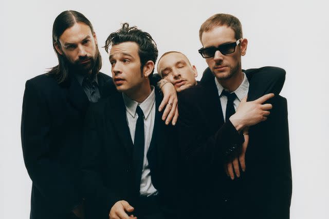 &lt;p&gt;Samuel Bradley&lt;/p&gt; From left: Ross MacDonald, Matty Healy, George Daniel and Adam Hann of The 1975.