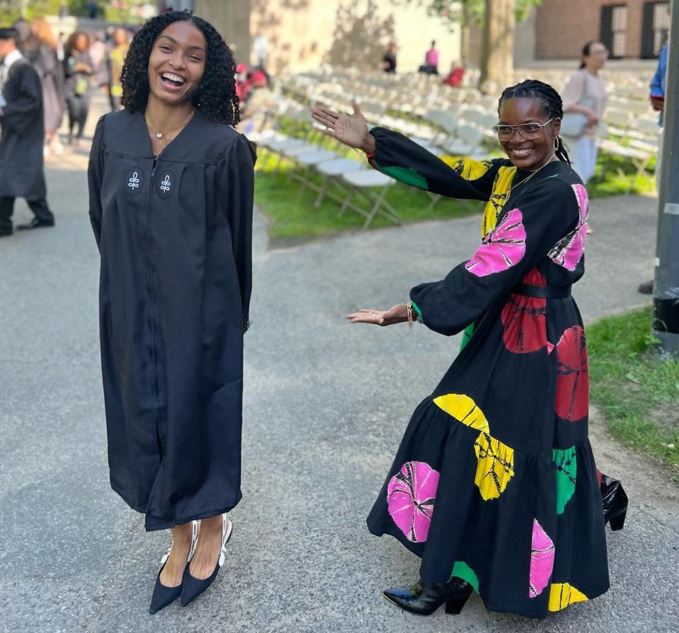 celebrity graduations Yara Shahidi