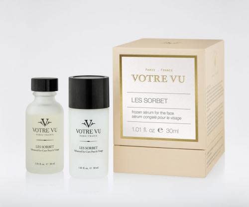 Votre Vu's frozen serum is the perfect cool-down for your complexion this summer. Find out here everything about the serum you keep in your freezer.