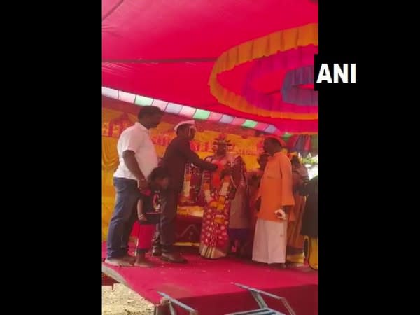 A visual of the wedding ceremony (Photo/ANI)
