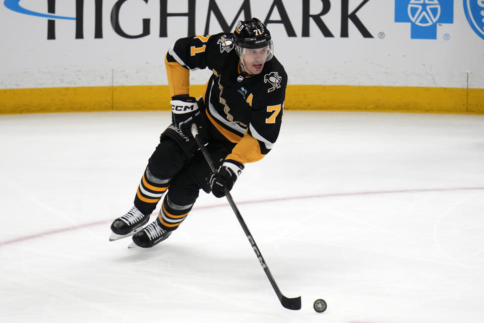 Pittsburgh Penguins' Evgeni Malkin (71). (AP Photo/Gene J. Puskar)