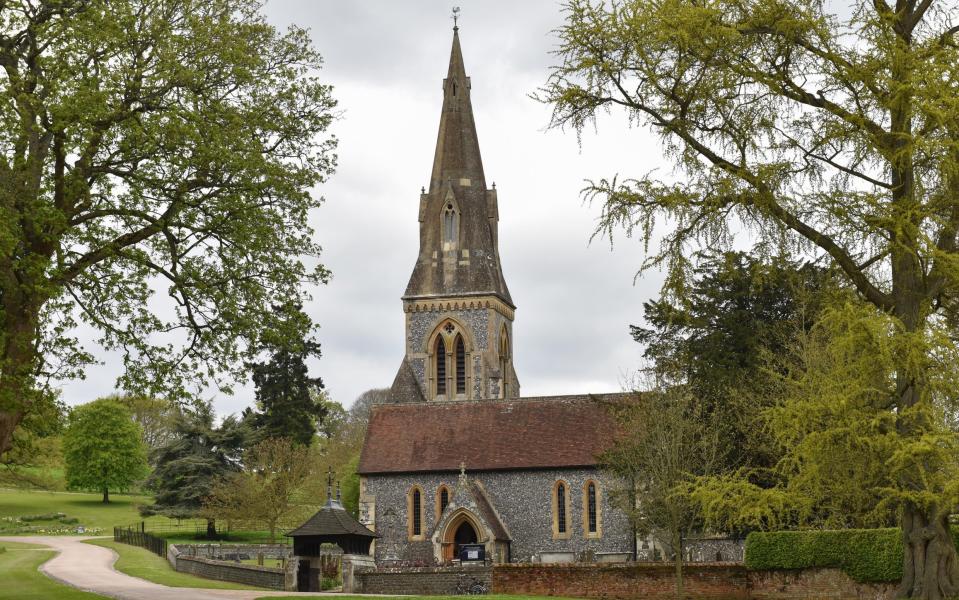 Location of Pippa Middleton and James Matthews wedding, Englefield, UK - Credit: Joan Wakeham/REX/Shutterstock