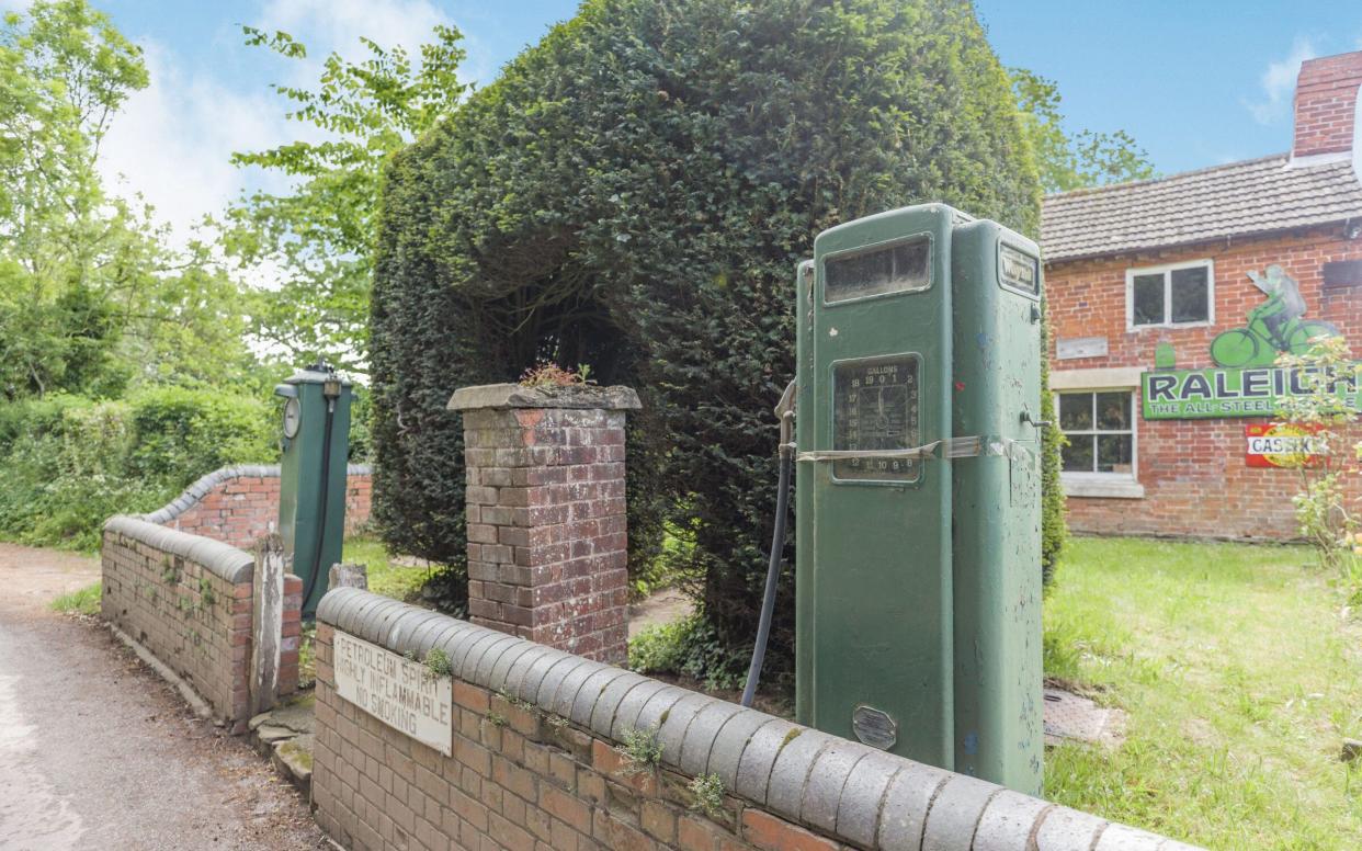 England's oldest petrol station