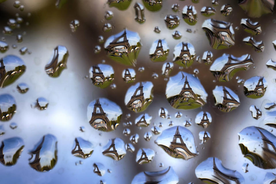 Photographer captures ‘Tears of Paris’ showing iconic monuments through water droplets