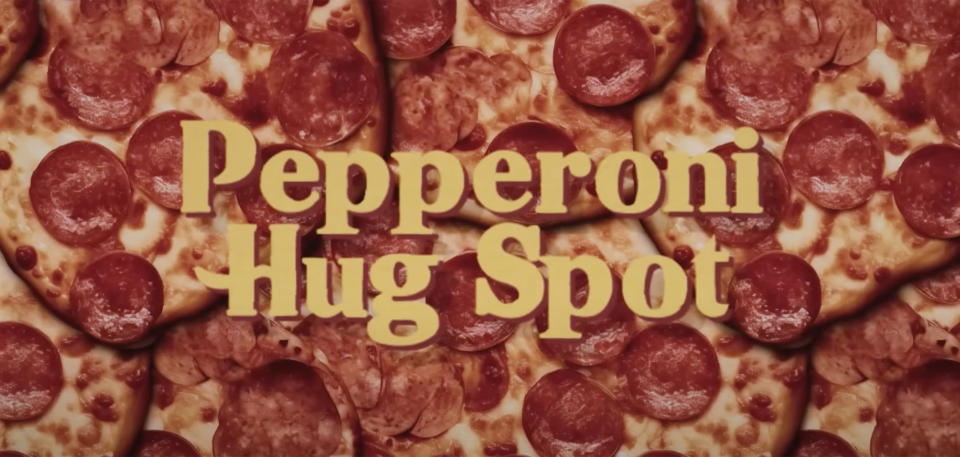 This AI-generated commercial for a fake pizza place called Pepperoni Hug Spot is absolutely terrifying (Pizza Later via YouTube)