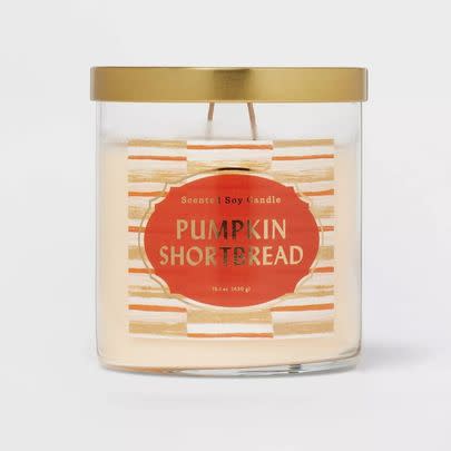 Opalhouse Pumpkin Shortbread scented soy candle