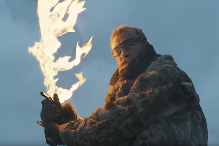 Flaming ‘eck… the new trailer for Game of Thrones season seven has landed – Credit: HBO