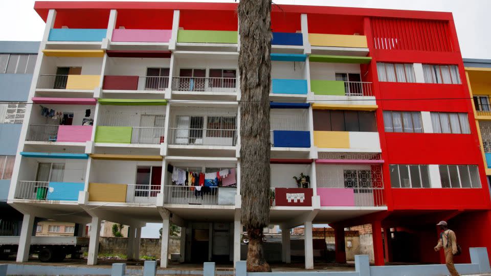 These vibrant apartments are among many examples of Art Deco architecture in the city. - Zute Lightfoot/Alamy Stock Photo