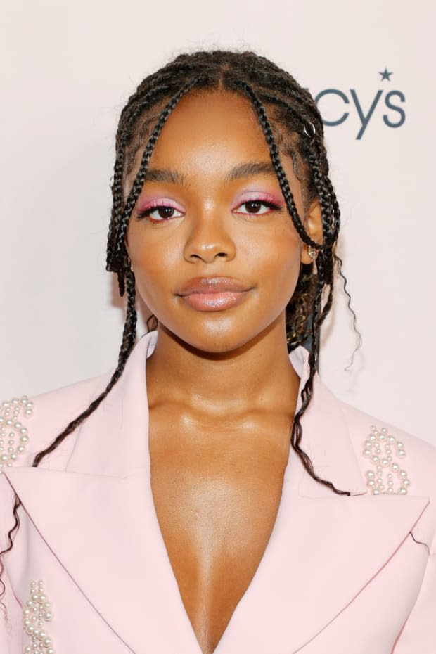 Marsai Martin in baby braids.<p>Photo: Amy Sussman/Getty Images</p>