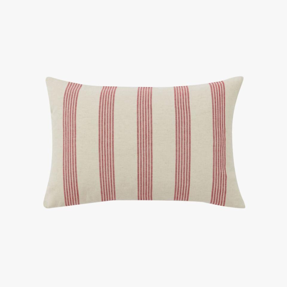 H&M striped cushion cover