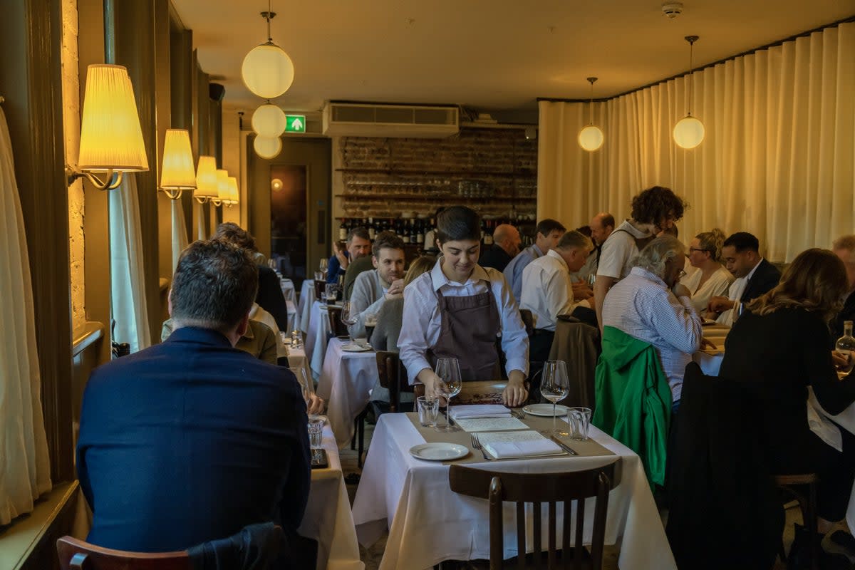 Heaving: the main dining room (Adrian Lourie)