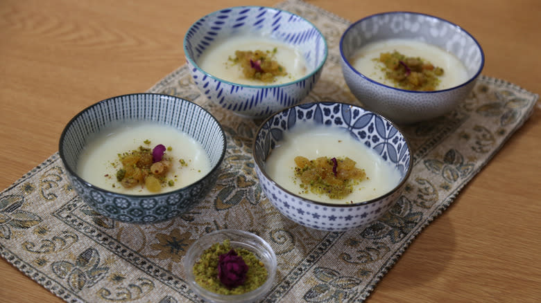 bowls of mahalabia
