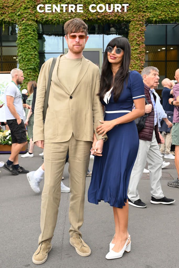 celebrity sightings at wimbledon 2024 day 1