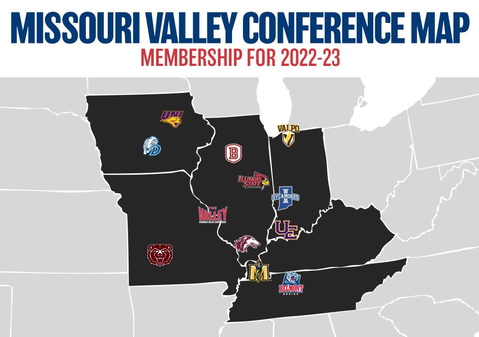 The Missouri Valley Conference is up to 11 members for 2022-23.