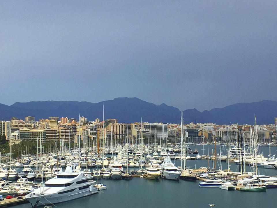 Puerto deportivo en Palma de Mallorca, España. Foto: Getty Images. 