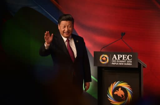 Chinese President Xi Jinping said erecting trade barriers was short-sighted and doomed to failure
