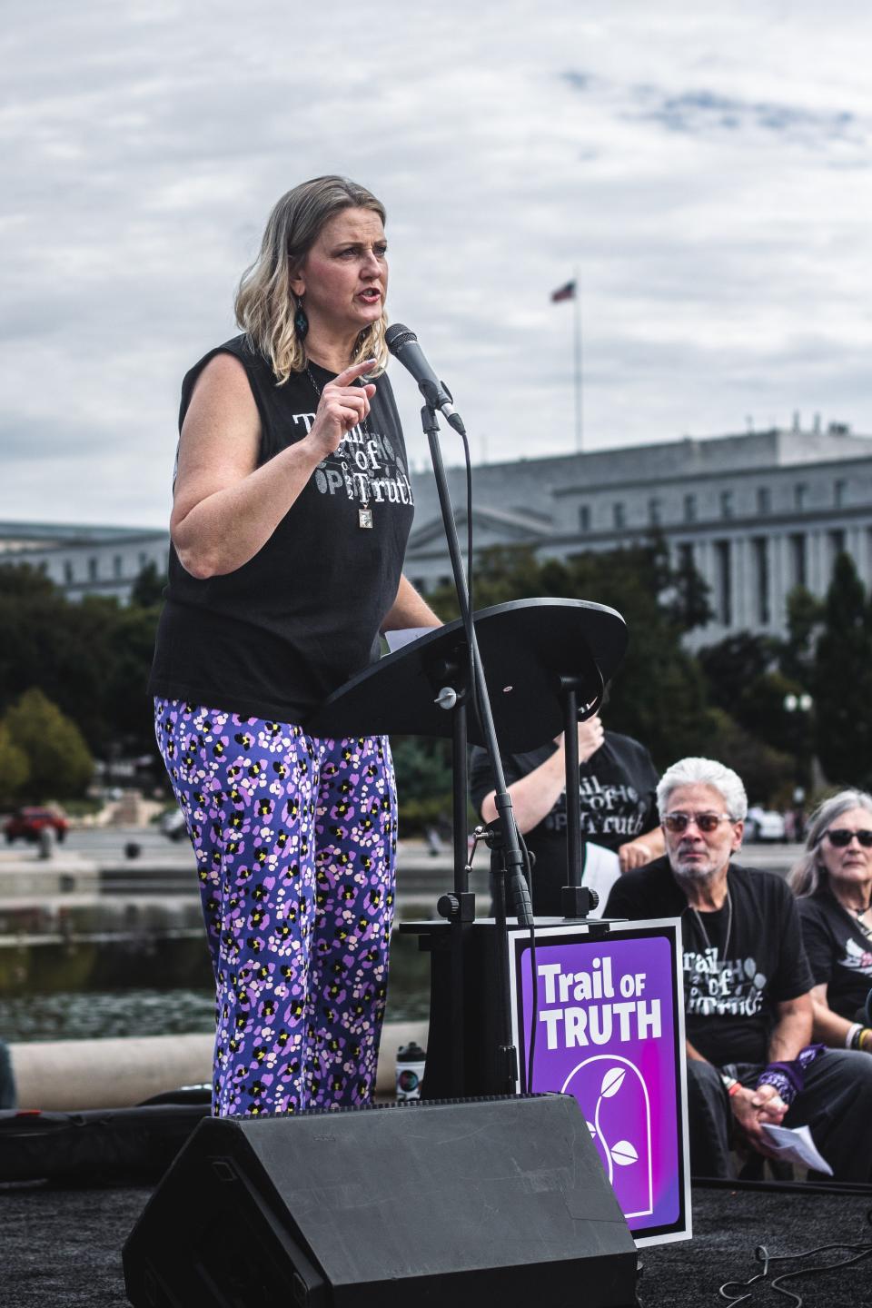 Alexis Pleus of Windsor, New York, lost her son, Jeff Dugon, to an accidental heroin overdose. After his death, she formed Truth Pharm, which advocates for people struggling with substance abuse.
