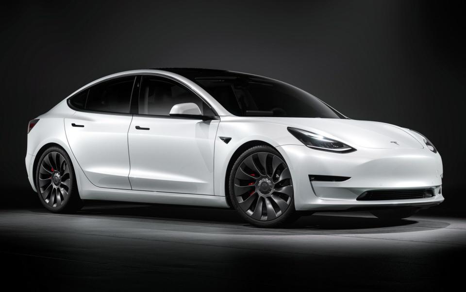 Tesla Model 3 press photo