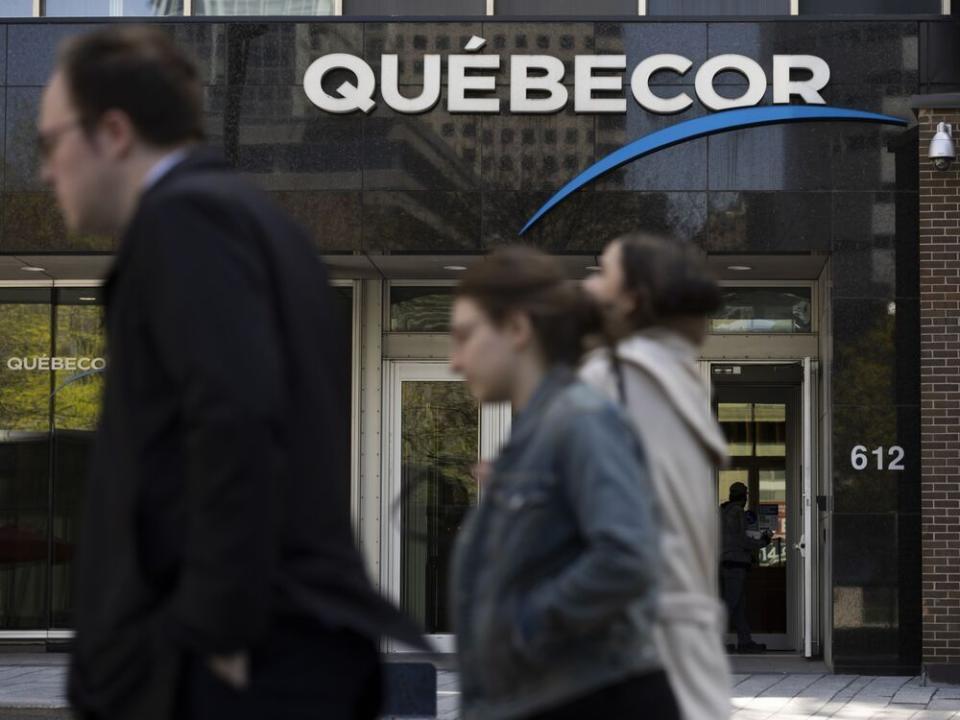  Quebecor’s headquarters in Montreal.
