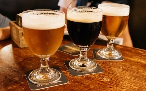 belgian beer, bruges - Credit: getty