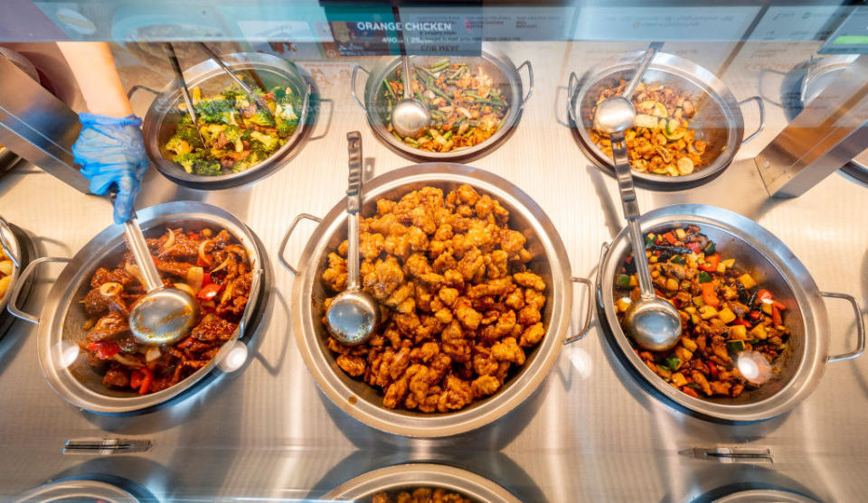 Panda Express dishes