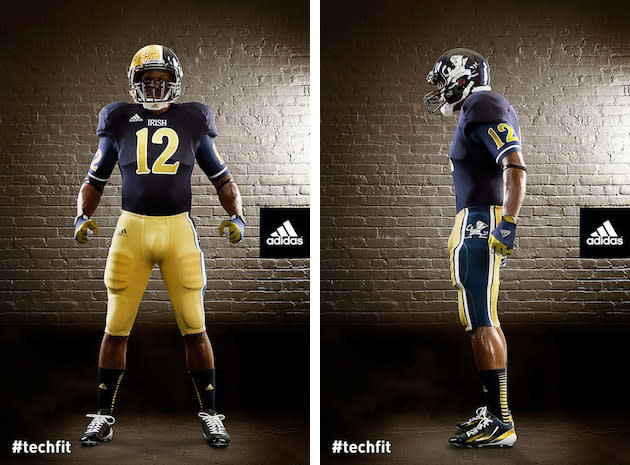 Notre Dame's Shamrock Series jerseys, T-shirts available at