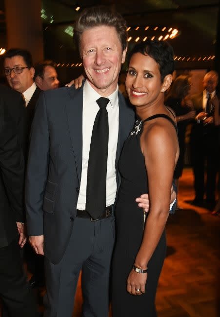 Naga Munchetty and BBC Breakfast co-host Charlie Stayt 