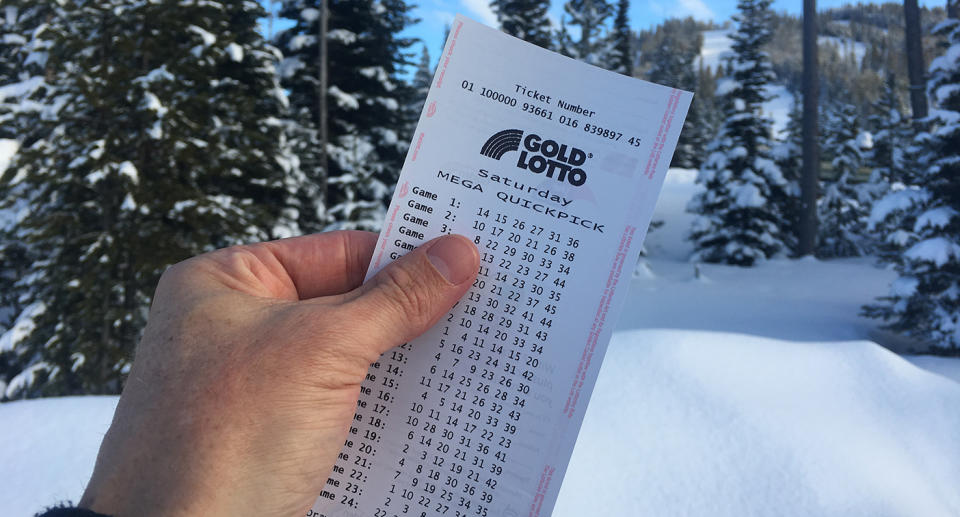 The latest lotto winner wants to spend Christmas 2020 somewhere cold and snowy for a 'white Christmas'