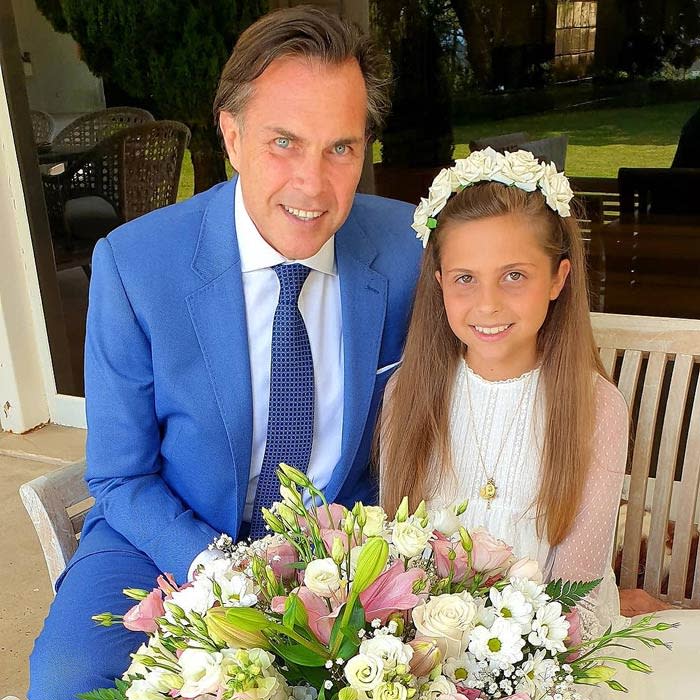 Isabelle dOrleans y su padres Carlos Felipe